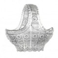 Bohemia Crystal Basket in Classic PK 500 Decor (205mm)  
